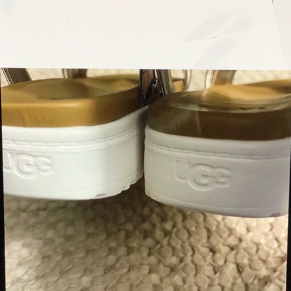 UGGS. SANDALS. COLOR. ROSE. GOLD - Picture 6 of 7